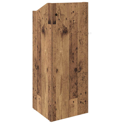 Szafka na płyty winylowe Stare drewno 36 x 36 x 95,5 cm
