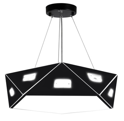 Lampa wisząca czarna pięciokątna regulowana 3x40W Nemezis Candellux 31-59130