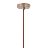 Lampa sufitowa wisząca Candellux Sfinks 31-43276  kula   E27 ażurowy jasno brązowy