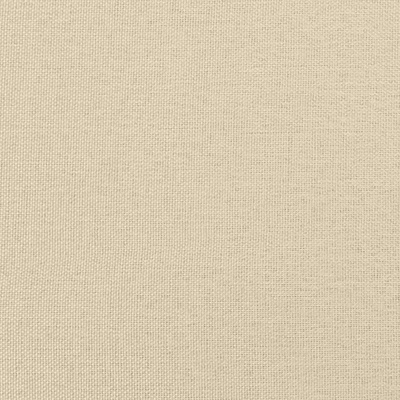 vidaXL Rozkładany fotel masujący, kremowy, obity tkaniną