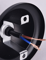 Zawiesie Abigali do żarówek E27 Czarne