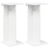 Stojak na rośliny 2 pcs Biały 25 x 25,5 x 60,5 cm