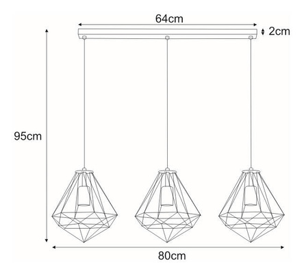 Lampa wisząca K-4004 z serii MARKO