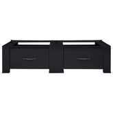 Podstawka na Pralkę 2 pcs Czarny 127 x 54,5 x 32,5 cm Stal