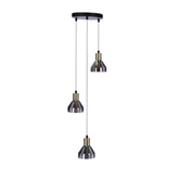 Lampa wisząca złota 3xE14 18cm Gregory 33-78995