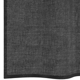 Zasłony woalowe z przelotkami 2 szt. Czarne 140x260 cm
