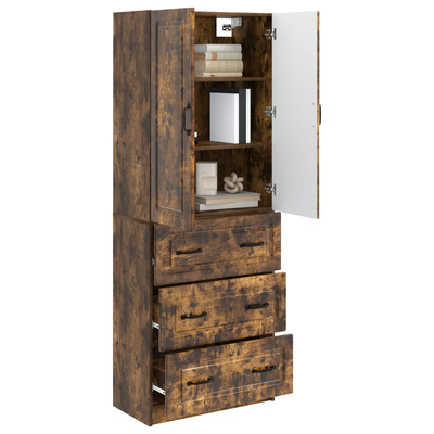 Zestaw szafek 2 szt. 66 x 34,5 x 87 cm Drewno inżynieryjne