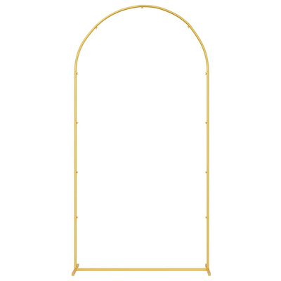 Łuk Ślubny złoty 100 x 39 x 200 cm Stal