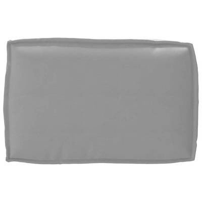 Poduszka Szary 60 x 40 x 12 cm Materiał Oxford