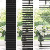 Żaluzja wenecka Czarny 213 x 140 cm 25 mm PVC