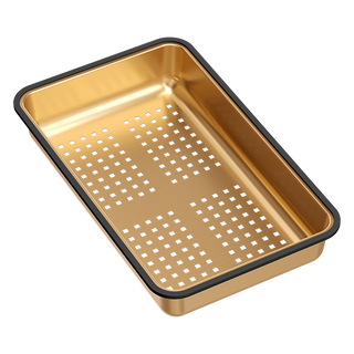 Wkładka stalowa ociekowa (380 x 230 x 60 mm) do Marc - złota (WS)