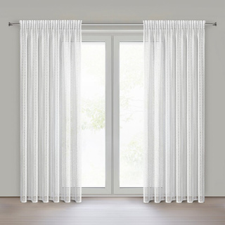 Zasłona Bonita biała 140x250