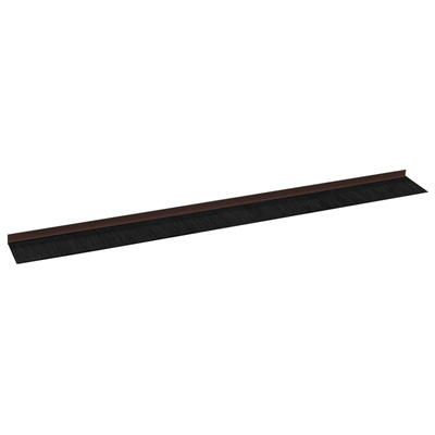 Szczotki uszczelniające do drzwi samoprzylepne 6 szt. 100 cm