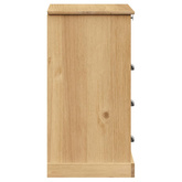 vidaXL Komoda VIGO, 80x40x76 cm, lite drewno sosnowe