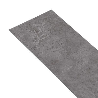 Samoprzylepne panele podłogowe PVC Betonowy szary 30,5 x 61 cm