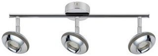 Lampa sufitowa SKIPPER listwa regulowana 3-punktowa do salonu LED metalowa