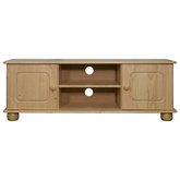 vidaXL Szafka pod TV, 115x29x40 cm, lita sosna
