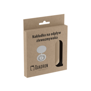 Nakładka na odpływ 3 ½ " pure carbon / czarny mat