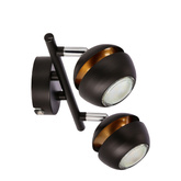 Boni listwa 2x3w gu10 led czarny