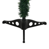 Sztuczna, oszroniona choinka, lampki, bombki i szyszki, 150 cm vidaXL
