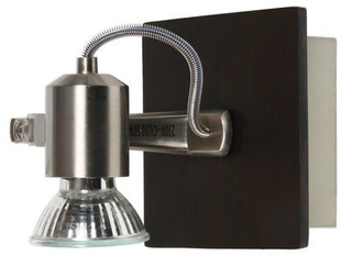 Lampa ścienna Candellux 91-01040 Dukat kinkiet 1X50W GU10 drewno