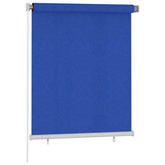 vidaXL Roleta zewnętrzna, 120x140 cm, niebieska, HDPE