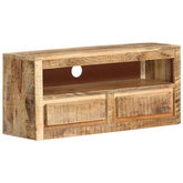 vidaXL Szafka pod TV, 88x30x40 cm, lite drewno mango