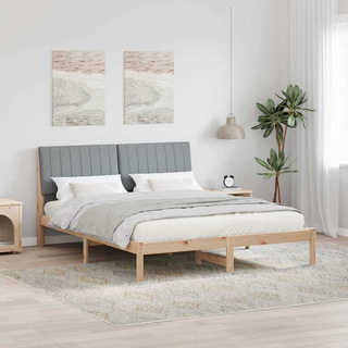 Ramka łóżka Brązowy 160 x 200 cm Lite drewno sosnowe