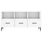 vidaXL Szafka pod TV, biała, 102x36x50 cm, materiał drewnopochodny wariant 7