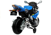 Motor Na Akumulator BMW S1000RR Dla Dzieci Niebieski Trójkołowy
