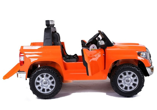 Auto na Akumulator Toyota Tundra Dla Dzieci Światła LED MP3 Pomarańczowa