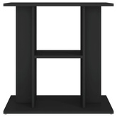 Szafka pod akwarium, czarna, 60x30x60 cm