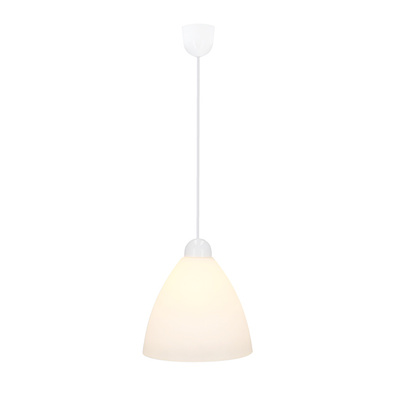 menti lampa wisząca biała klosz biały