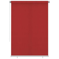 vidaXL Roleta zewnętrzna, 160x230 cm, czerwona, HDPE