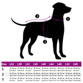 Płaszcz dla psa z szelkami, wodoodporny, fioletowy, L44