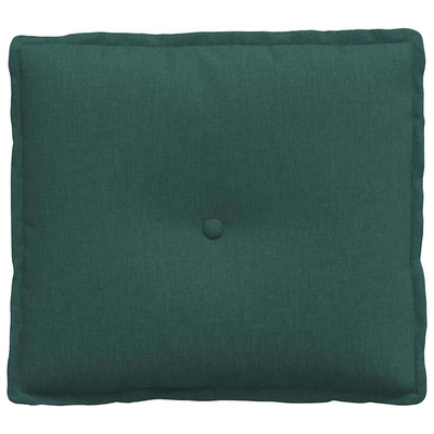 Poduszka na plecy Ciemna zieleń 50 x 19 x 45 cm tkanina