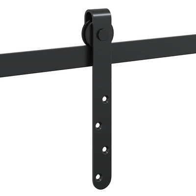 System do drzwi przesuwnych do mebli, 200 cm, stal węglowa model standard
