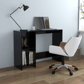 vidaXL Biurko pod laptopa, czarne, 102,5x35x75 cm