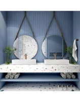 Bateria umywalkowa wysoka neri plus invena trend miedź