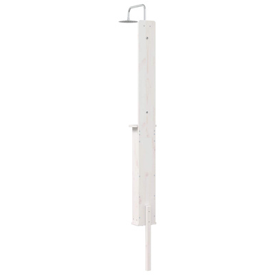 Prysznic na zewnątrz 246 cm Biały