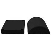Gładki Czarny 44 x 29 x 17 cm Pianka PU
