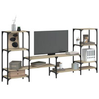 vidaXL Szafka pod TV, dąb sonoma, 206,5x28,5x95 cm