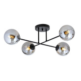 Lampa sufitowa  ROMA 4 BL GRAFIT