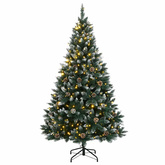 Sztuczna choinka, 150 lampek LED, 120 cm