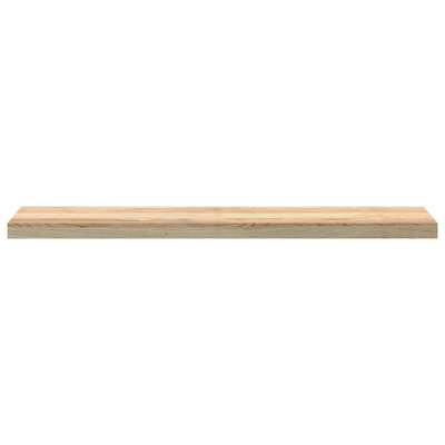 Parapety 2 szt., surowe, 110x20x2 cm, lite drewno dębowe
