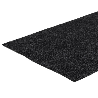 Maty na schody samoprzylepne 15 szt. 60x25 cm ciemnoszare prostokątne