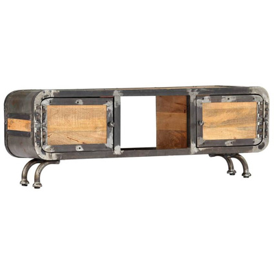 vidaXL Szafka pod TV, 120 x 30 x 42 cm, lite drewno mango