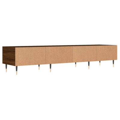 vidaXL Szafka pod TV, brązowy dąb, 150x30x44,5 cm