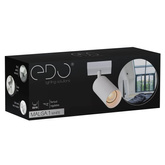 Oprawa punktowa natynkowa listwa MALGA 1 White spot GU10 biały EDO777399 EDO Solutions