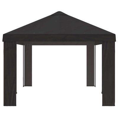 Pokrycie altany 6 x 3 m antracytowy Poliester 190 gsm